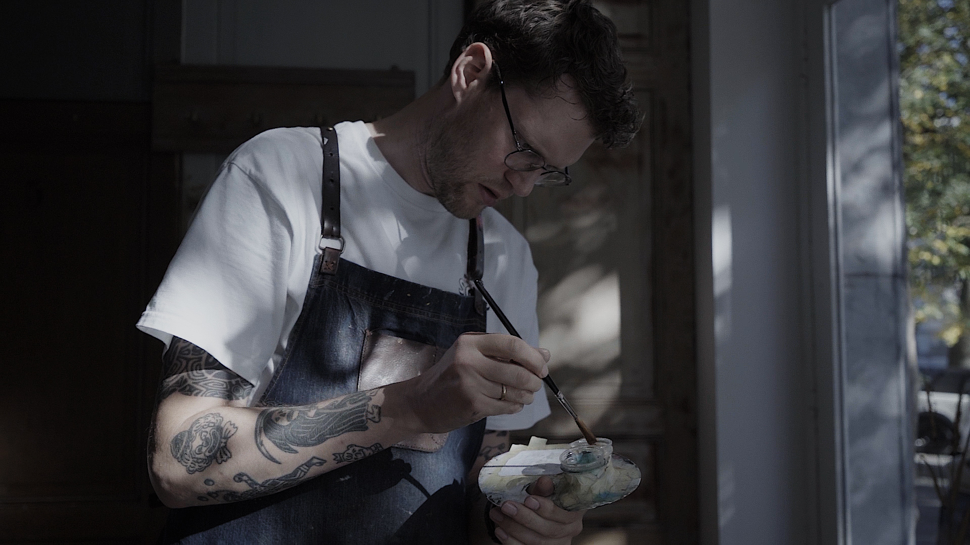 Miles Signs, Jeremy Goffart, peintre en lettres artisanal